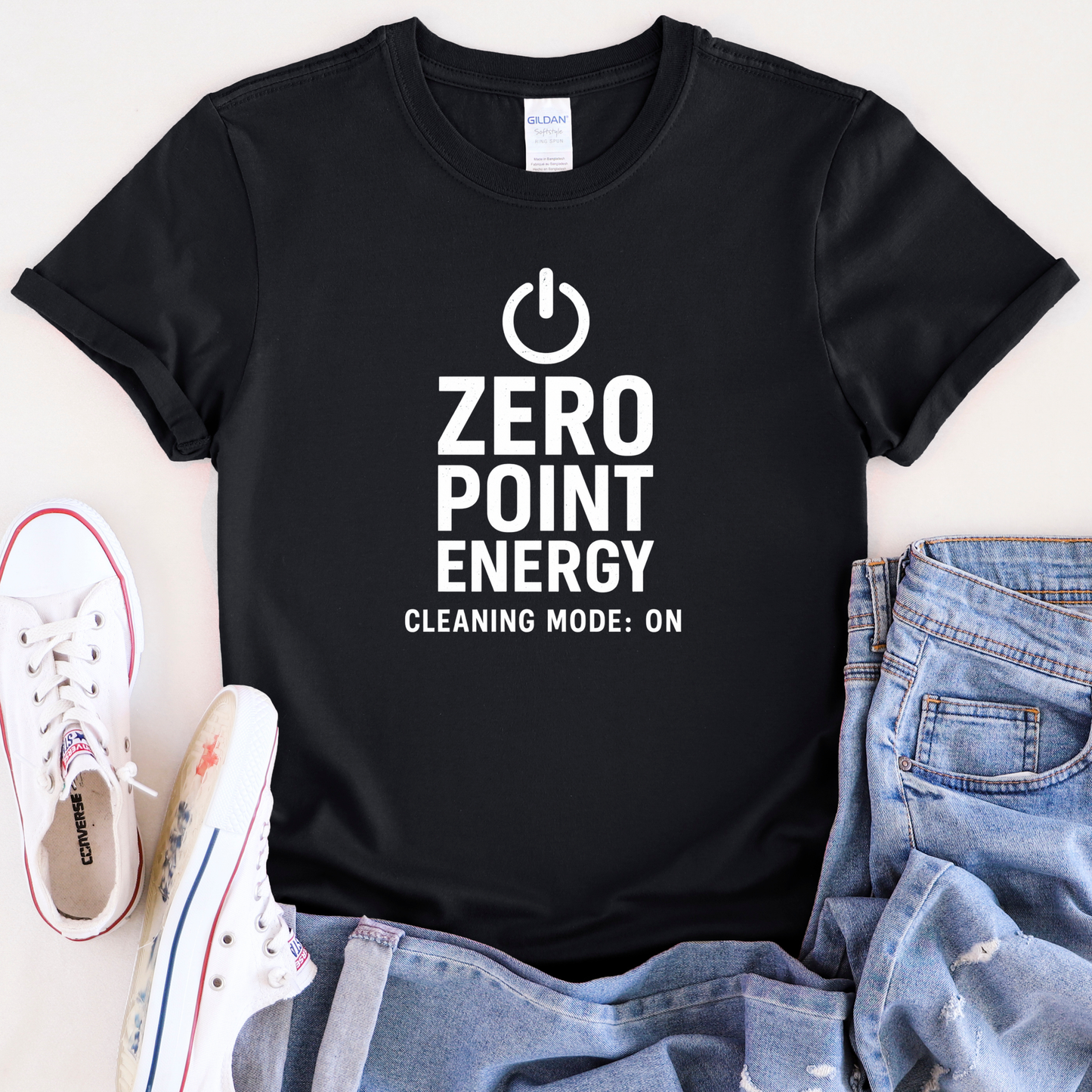 Zero Point Energy T-Shirt (Cleaning Mode On Edition)