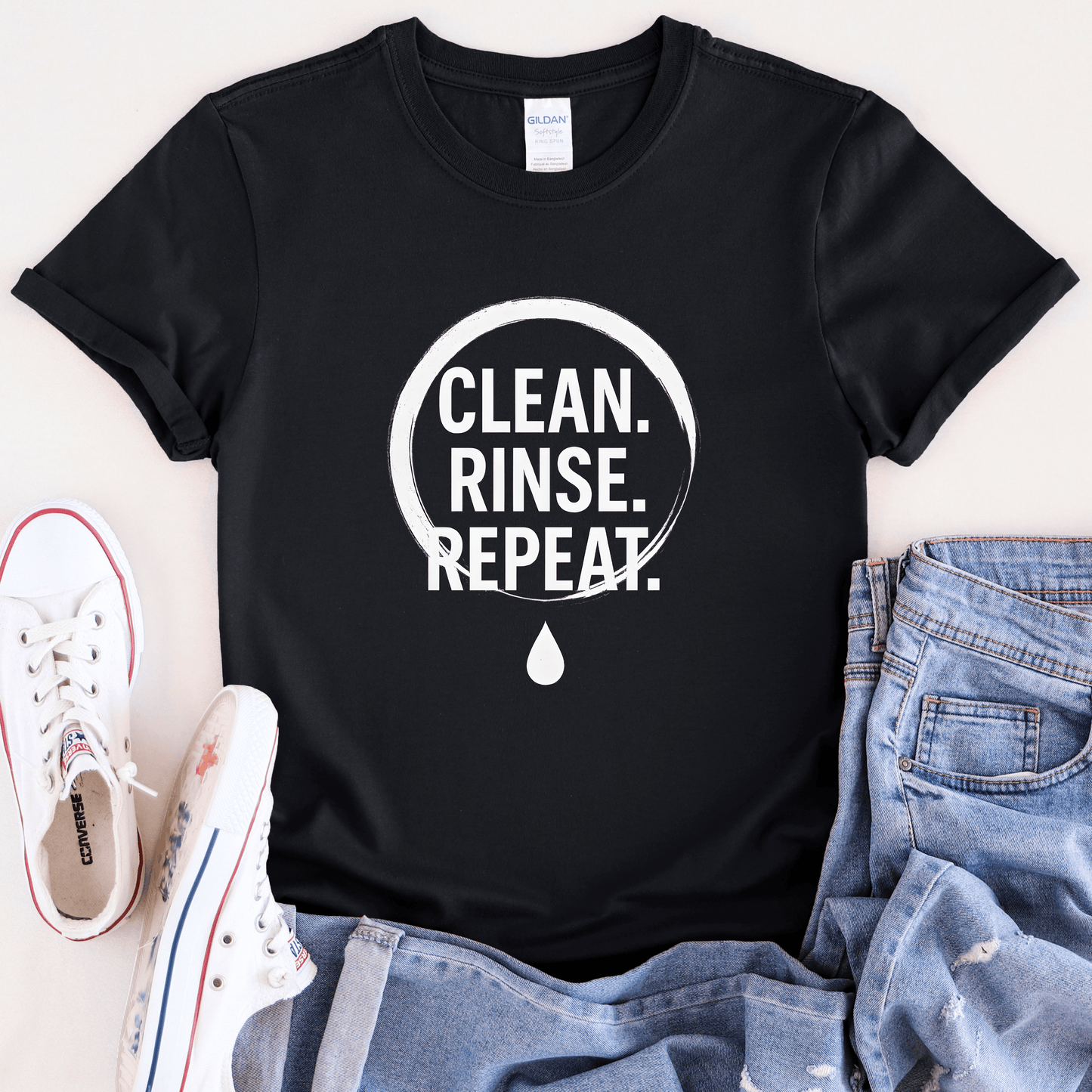 Clean. Rinse. Repeat. — The Ho’oponopono Mind Cleanse Tee